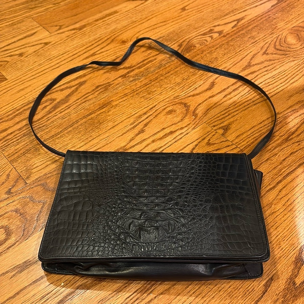 Abraham and Straus Woman’s Black Satchel